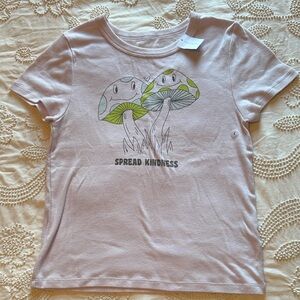 American Eagle Outfitters 'Spread Kindness' Tee - Light Pink